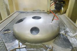 Verfahren 3D-Wasserstrahlschneiden der ATECH GmbH in Chemnitz - Wasserstrahlschneiden in Lohnfertigung und Anlagenbau